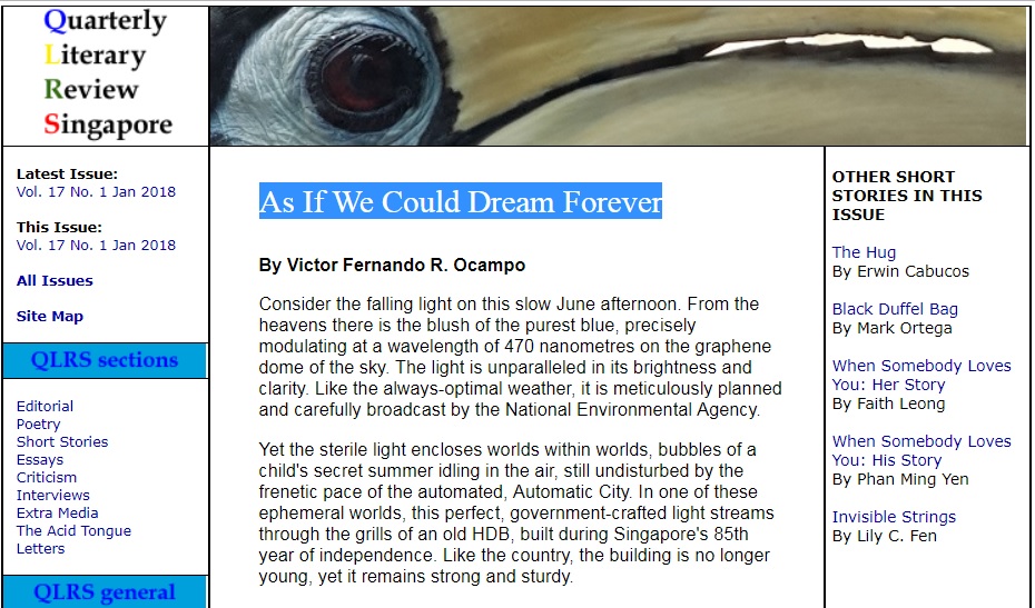 As if we Could Dream Forever