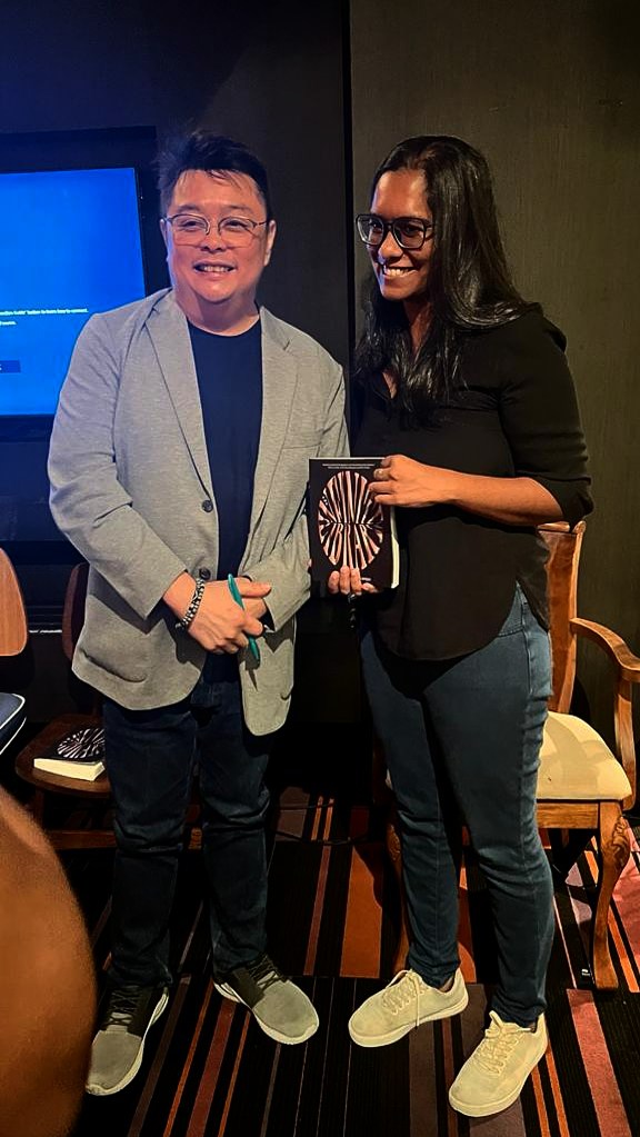 Happy to have signed many books today.